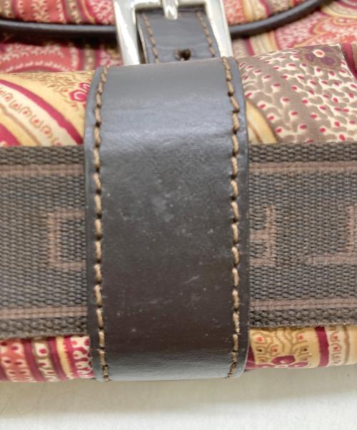 ETRO（エトロ）ETRO (エトロ) ショルダーバッグ ブラウンの古着・服飾アイテム