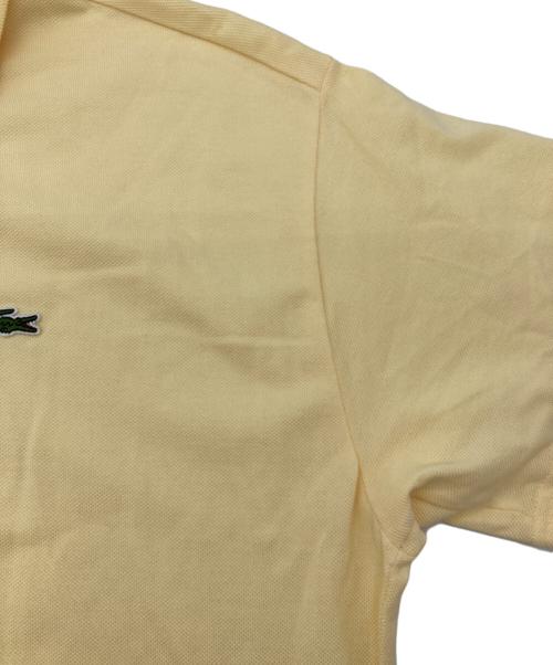 LACOSTE（ラコステ）LACOSTE (ラコステ) 鹿の子地ポロドレス イエロー サイズ:40の古着・服飾アイテム