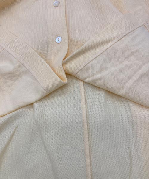 LACOSTE（ラコステ）LACOSTE (ラコステ) 鹿の子地ポロドレス イエロー サイズ:40の古着・服飾アイテム