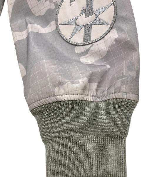 AVIREX（アヴィレックス）AVIREX (アヴィレックス) L2-B  MA-1ジャケット グレー サイズ:Lの古着・服飾アイテム
