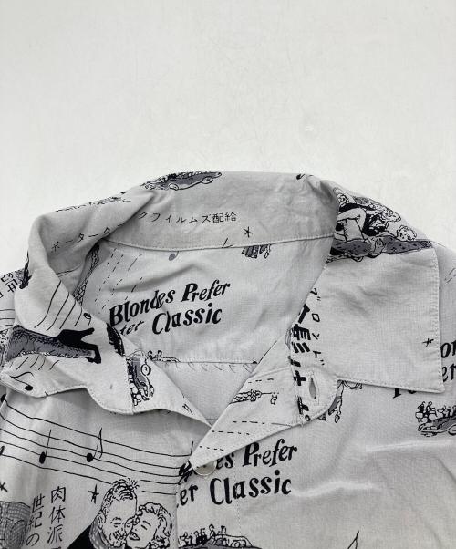 Porter Classic（ポータークラシック）Porter Classic (ポータークラシック) BLONDES PREFER PC ALOHA SHIRT グレー サイズ:Sの古着・服飾アイテム