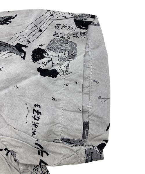 Porter Classic（ポータークラシック）Porter Classic (ポータークラシック) BLONDES PREFER PC ALOHA SHIRT グレー サイズ:Sの古着・服飾アイテム