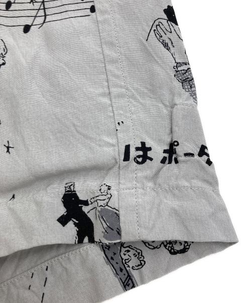 Porter Classic（ポータークラシック）Porter Classic (ポータークラシック) BLONDES PREFER PC ALOHA SHIRT グレー サイズ:Sの古着・服飾アイテム