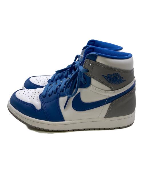 NIKE（ナイキ）NIKE (ナイキ) ハイカットスニーカー ブルー×ホワイト サイズ:28の古着・服飾アイテム