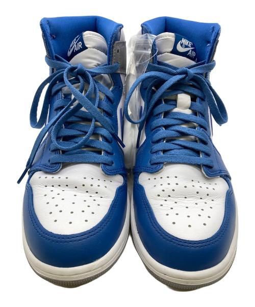 NIKE（ナイキ）NIKE (ナイキ) ハイカットスニーカー ブルー×ホワイト サイズ:28の古着・服飾アイテム