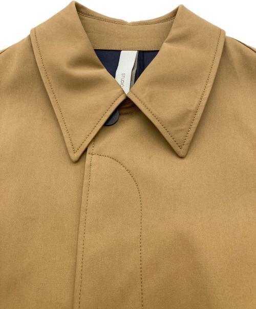 STUDIO NICHOLSON（スタジオ ニコルソン）STUDIO NICHOLSON (スタジオ ニコルソン) ZARA (ザラ) オーバーサイズステンカラーコート ベージュ サイズ:L-XLの古着・服飾アイテム