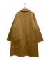 STUDIO NICHOLSON (スタジオ ニコルソン) ZARA (ザラ) オーバーサイズステンカラーコート ベージュ サイズ:L-XL：7000円