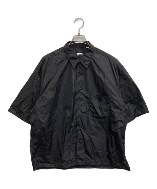 H BEAUTY&YOUTH（エイチ ビューティー&ユース）H BEAUTY&YOUTH (エイチ ビューティー&ユース) ナイロンシレタフタ シャツ ブラック サイズ:Lの古着・服飾アイテム