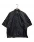 H BEAUTY&YOUTH（エイチ ビューティー&ユース）の古着「ナイロンシレタフタ シャツ」｜ブラック