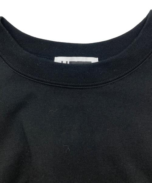 H BEAUTY&YOUTH（エイチ ビューティー&ユース）H BEAUTY&YOUTH (エイチ ビューティー&ユース) ヘビーハイブリッドコットン クルーネック ブラック サイズ:LARGEの古着・服飾アイテム