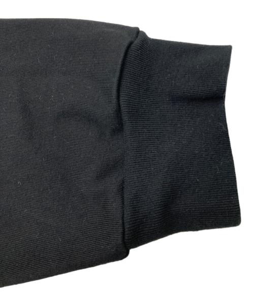 H BEAUTY&YOUTH（エイチ ビューティー&ユース）H BEAUTY&YOUTH (エイチ ビューティー&ユース) ヘビーハイブリッドコットン クルーネック ブラック サイズ:LARGEの古着・服飾アイテム