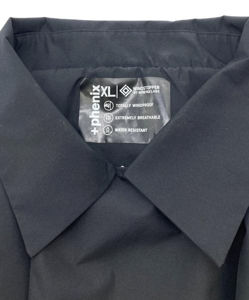 PHENIX（フェニックス）PHENIX (フェニックス) WINDSTOPPER by GORE-TEX LABS オーバーステンカラーコート ブラック サイズ:XLの古着・服飾アイテム