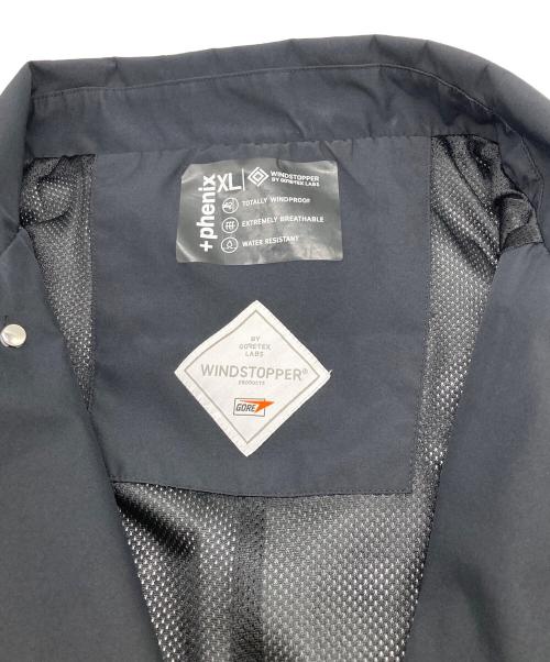 PHENIX（フェニックス）PHENIX (フェニックス) WINDSTOPPER by GORE-TEX LABS オーバーステンカラーコート ブラック サイズ:XLの古着・服飾アイテム