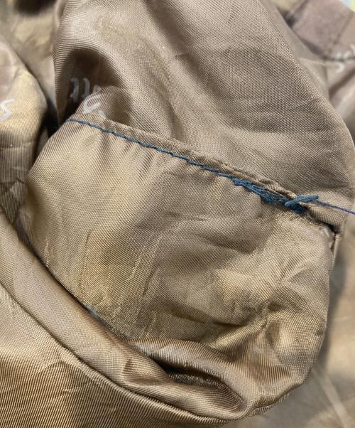 Schott（ショット）Schott (ショット) スウェードボンバージャケット ブラウン サイズ:42の古着・服飾アイテム