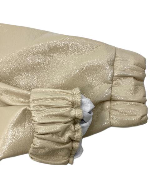 Sea Room lynn（シールームリン）Sea Room lynn (シールームリン) パテントジッパーコート アイボリー サイズ:Freeの古着・服飾アイテム