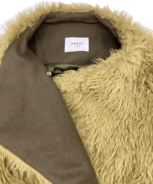 Ameri（アメリ）AMERI (アメリ) VINTAGE LINER SET BOA COAT グリーン サイズ:Fの古着・服飾アイテム