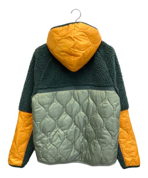 NIKE（ナイキ）NIKE (ナイキ) ボアフリース キルティングジャケット グリーン サイズ:Mの古着・服飾アイテム