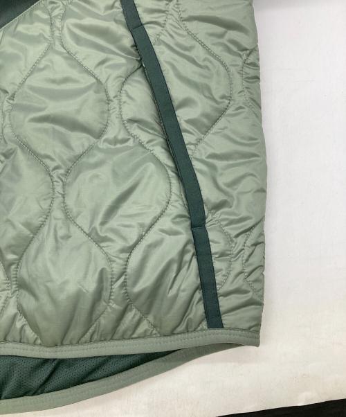 NIKE（ナイキ）NIKE (ナイキ) ボアフリース キルティングジャケット グリーン サイズ:Mの古着・服飾アイテム