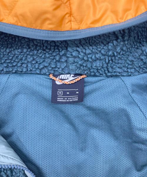 NIKE（ナイキ）NIKE (ナイキ) ボアフリース キルティングジャケット グリーン サイズ:Mの古着・服飾アイテム