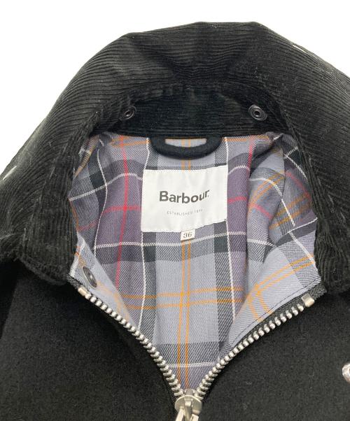 Barbour（バブアー）Barbour (バブアー) BEAMS F (ビームスエフ) ライトメルトン ジャケット ブラック サイズ:36の古着・服飾アイテム