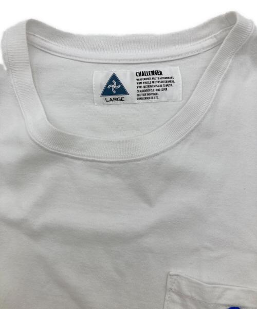 CHALLENGER（チャレンジャー）CHALLENGER (チャレンジャー) Dice Tee ホワイト サイズ:Lの古着・服飾アイテム