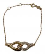 TORY BURCHトリーバーチ）の古着「ウィッシュボーンブレスレット」｜ゴールド