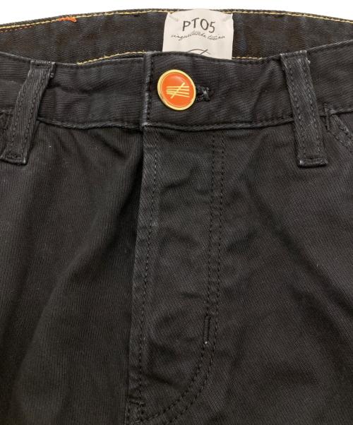 PT05（ピーティーゼロチンクエ）PT05 (ピーティーゼロチンクエ) RAGGAE TAPERED FIT PANT ブラック サイズ:31の古着・服飾アイテム