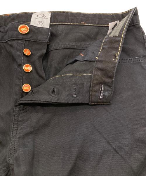 PT05（ピーティーゼロチンクエ）PT05 (ピーティーゼロチンクエ) RAGGAE TAPERED FIT PANT ブラック サイズ:31の古着・服飾アイテム