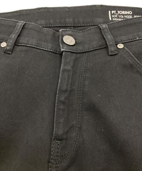 PT TORINO（ピーティートリノ）PT TORINO (ピーティートリノ) SWING SLIMFIT DENIM ブラック サイズ:33の古着・服飾アイテム