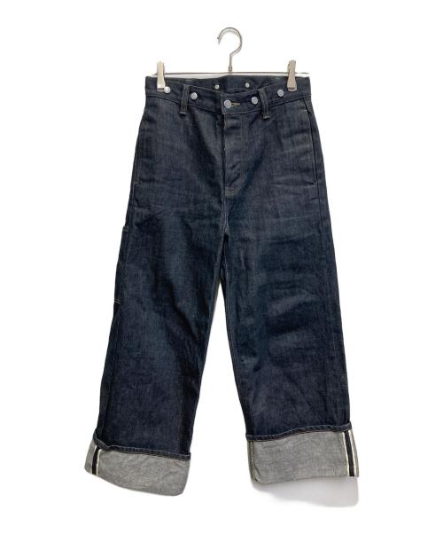 MARGARET HOWELL（マーガレットハウエル）MARGARET HOWELL (マーガレットハウエル) EDWIN (エドウィン) ORGANIC COTTON DENIM TROUTHER インディゴ サイズ:28×29の古着・服飾アイテム