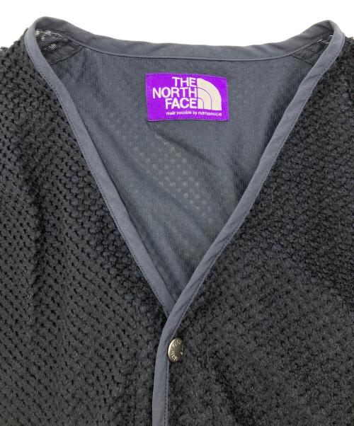 THE NORTHFACE PURPLELABEL（ザ・ノースフェイス パープルレーベル）THE NORTHFACE PURPLELABEL (ザ・ノースフェイス パープルレーベル) Field Reversible Snap Cardigan ネイビー サイズ:Mの古着・服飾アイテム