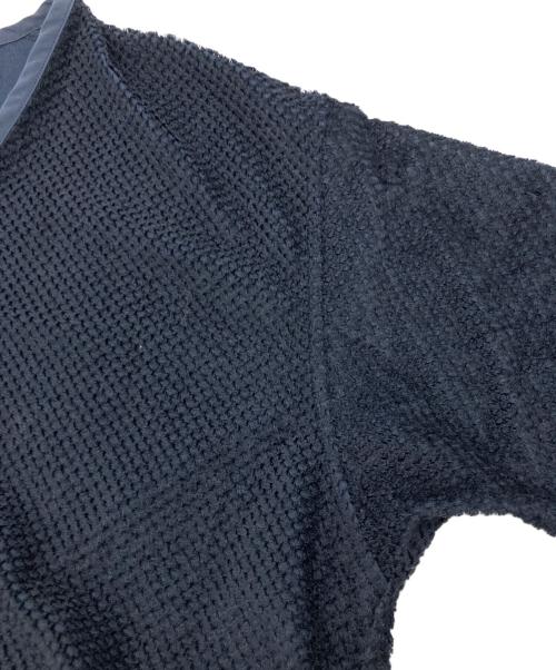 THE NORTHFACE PURPLELABEL（ザ・ノースフェイス パープルレーベル）THE NORTHFACE PURPLELABEL (ザ・ノースフェイス パープルレーベル) Field Reversible Snap Cardigan ネイビー サイズ:Mの古着・服飾アイテム