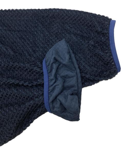 THE NORTHFACE PURPLELABEL（ザ・ノースフェイス パープルレーベル）THE NORTHFACE PURPLELABEL (ザ・ノースフェイス パープルレーベル) Field Reversible Snap Cardigan ネイビー サイズ:Mの古着・服飾アイテム