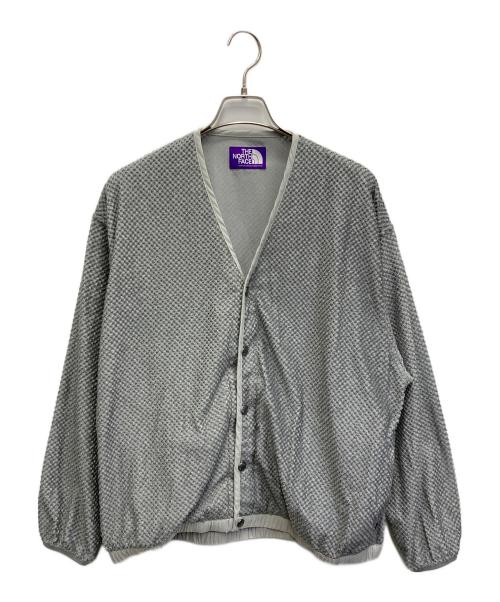 THE NORTHFACE PURPLELABEL（ザ・ノースフェイス パープルレーベル）THE NORTHFACE PURPLELABEL (ザ・ノースフェイス パープルレーベル) Field Reversible Snap Cardigan グレー サイズ:Mの古着・服飾アイテム