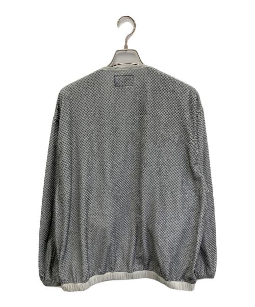 THE NORTHFACE PURPLELABEL（ザ・ノースフェイス パープルレーベル）THE NORTHFACE PURPLELABEL (ザ・ノースフェイス パープルレーベル) Field Reversible Snap Cardigan グレー サイズ:Mの古着・服飾アイテム