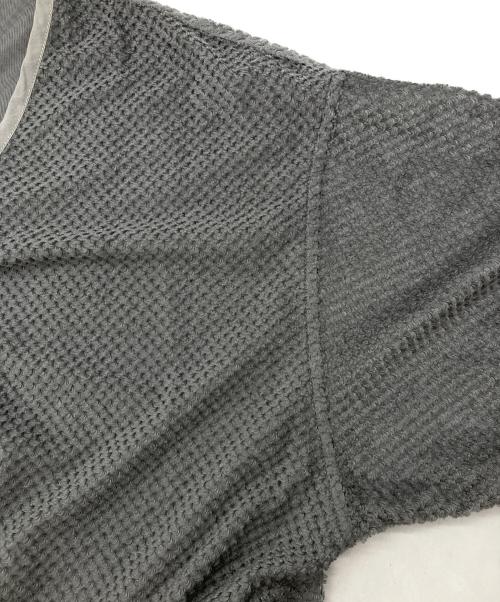 THE NORTHFACE PURPLELABEL（ザ・ノースフェイス パープルレーベル）THE NORTHFACE PURPLELABEL (ザ・ノースフェイス パープルレーベル) Field Reversible Snap Cardigan グレー サイズ:Mの古着・服飾アイテム