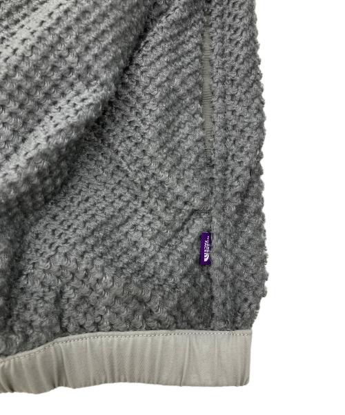 THE NORTHFACE PURPLELABEL（ザ・ノースフェイス パープルレーベル）THE NORTHFACE PURPLELABEL (ザ・ノースフェイス パープルレーベル) Field Reversible Snap Cardigan グレー サイズ:Mの古着・服飾アイテム