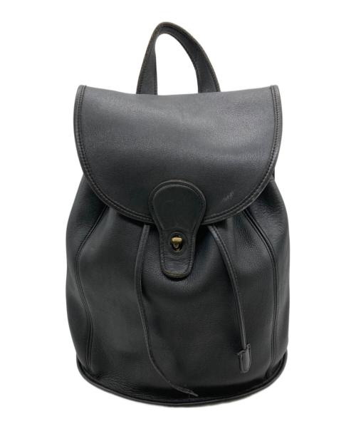 COACH（コーチ）COACH (コーチ) レザーバッグパック ブラックの古着・服飾アイテム