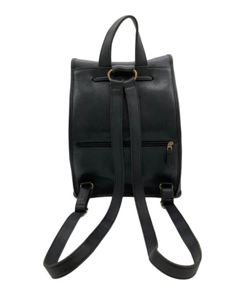 COACH（コーチ）COACH (コーチ) レザーバッグパック ブラックの古着・服飾アイテム