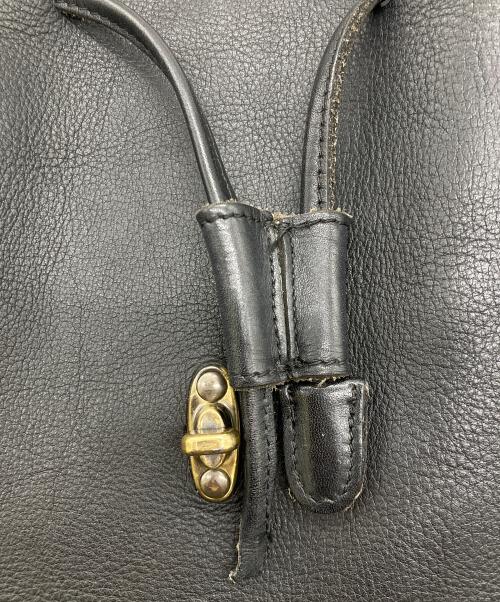 COACH（コーチ）COACH (コーチ) レザーバッグパック ブラックの古着・服飾アイテム