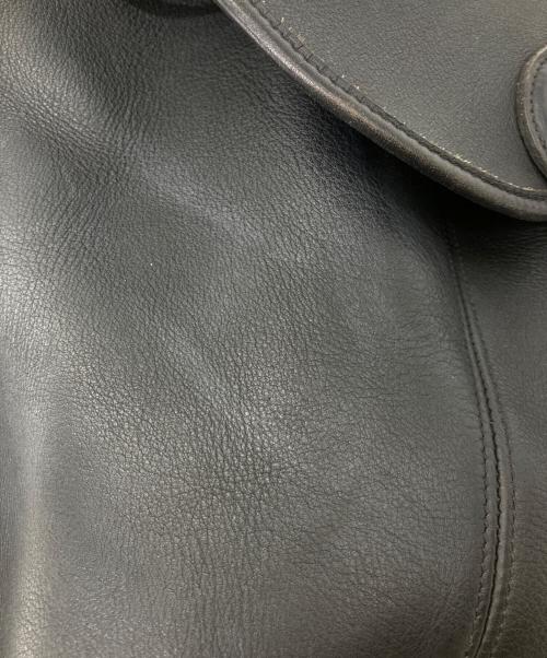 COACH（コーチ）COACH (コーチ) レザーバッグパック ブラックの古着・服飾アイテム