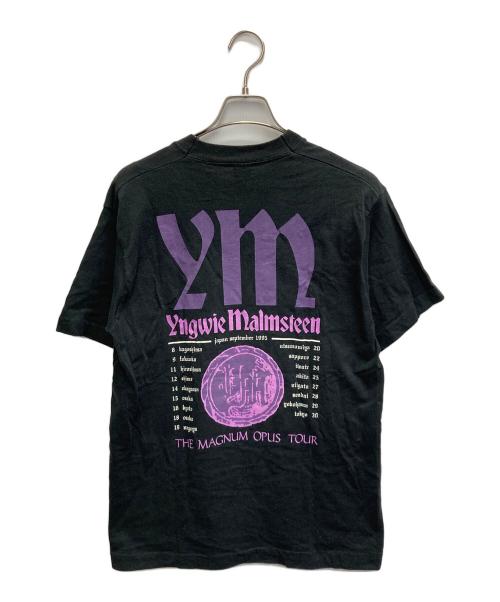 FRUIT OF THE LOOM（フルーツオブザルーム）FRUIT OF THE LOOM (フルーツオブザルーム) 95ｓ YNGWIE MALMSTEEN TEE ブラック サイズ:Mの古着・服飾アイテム