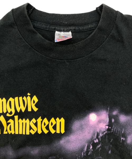 FRUIT OF THE LOOM（フルーツオブザルーム）FRUIT OF THE LOOM (フルーツオブザルーム) 95ｓ YNGWIE MALMSTEEN TEE ブラック サイズ:Mの古着・服飾アイテム