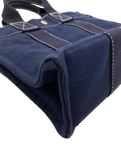 HERMES（エルメス）HERMES (エルメス) ドーヴィル PM ハンドバッグ ネイビーの古着・服飾アイテム