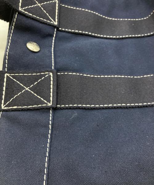 HERMES（エルメス）HERMES (エルメス) ドーヴィル PM ハンドバッグ ネイビーの古着・服飾アイテム