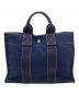 HERMES（エルメス）の古着「ドーヴィル PM ハンドバッグ」｜ネイビー