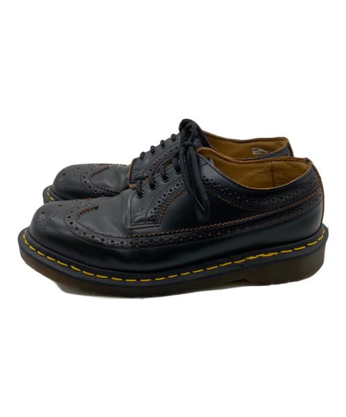 Dr.Martens（ドクターマーチン）Dr.Martens (ドクターマーチン) ブローグ シューズ ブラック サイズ:7の古着・服飾アイテム