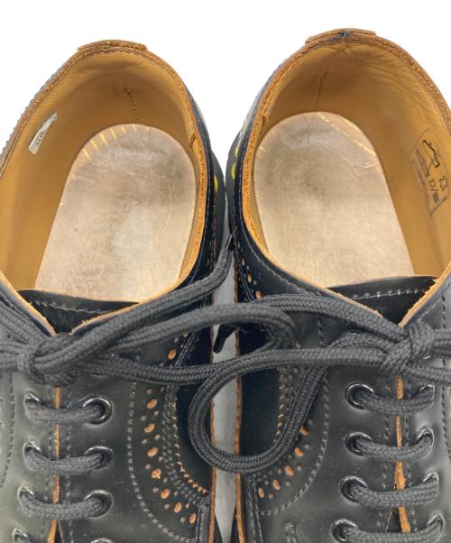 Dr.Martens（ドクターマーチン）Dr.Martens (ドクターマーチン) ブローグ シューズ ブラック サイズ:7の古着・服飾アイテム