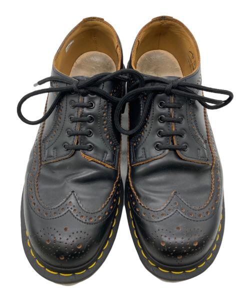 Dr.Martens（ドクターマーチン）Dr.Martens (ドクターマーチン) ブローグ シューズ ブラック サイズ:7の古着・服飾アイテム
