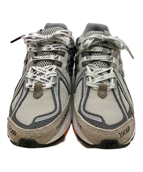 NEW BALANCE（ニューバランス）NEW BALANCE (ニューバランス) N.HOOLYWOOD (エヌ ハリウッド) Invincible (インヴィンシブル) M1906RNI コラボローカットスニーカー グレー サイズ:27.5の古着・服飾アイテム